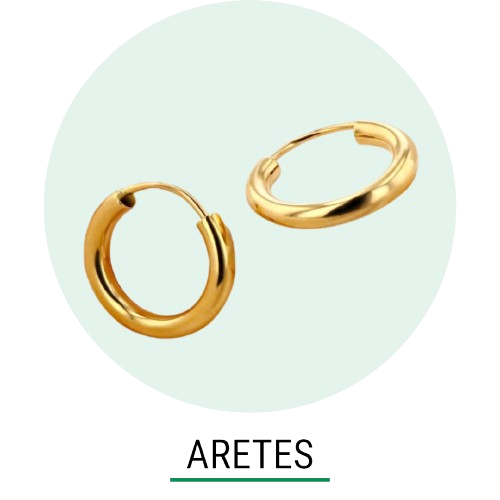 Aretes oro emerald legacy