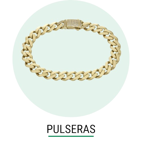 Pulseras oro emerald legacy