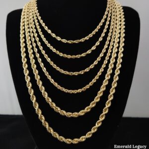 Cadena oro espiral